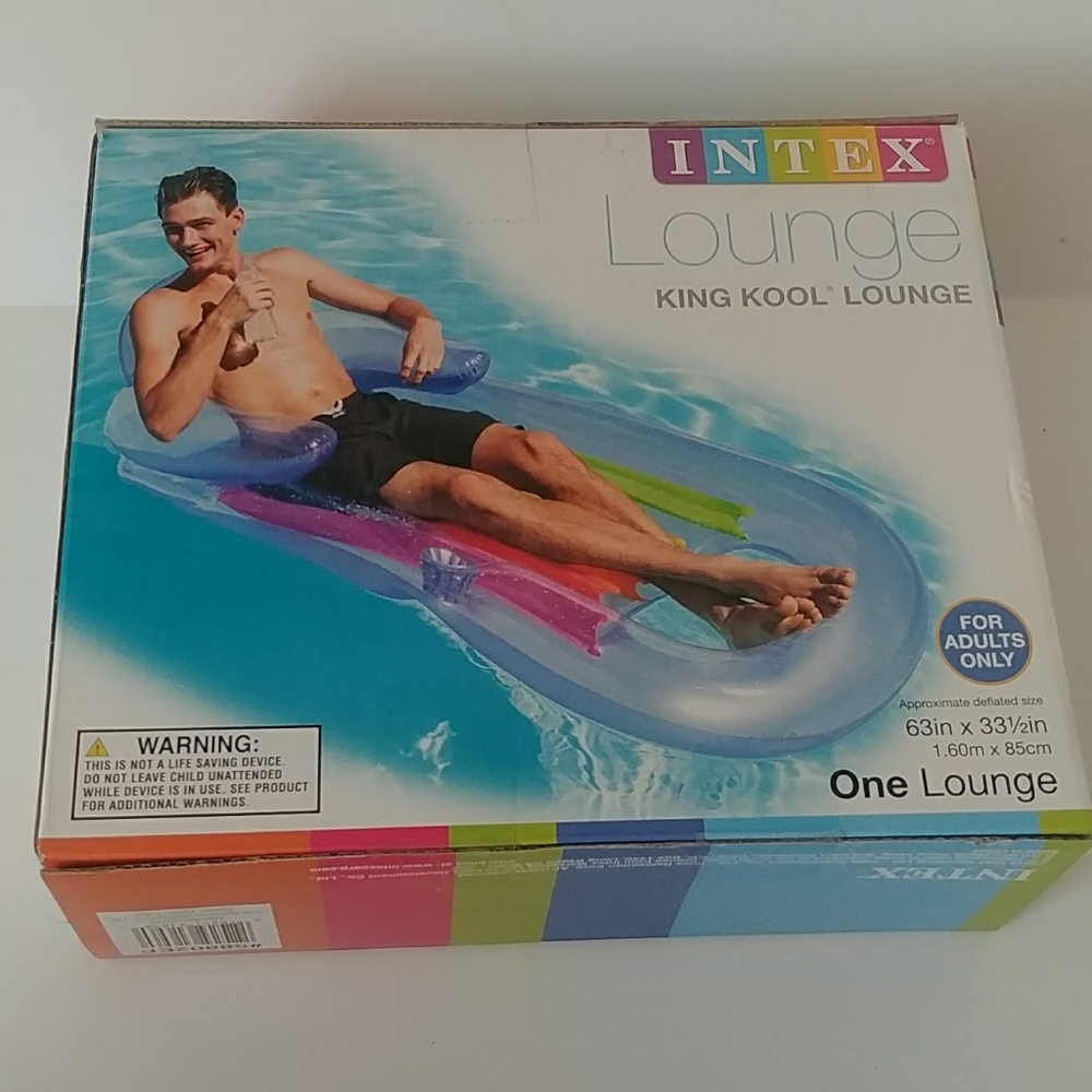 Intex lounge king look float